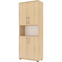 Шкаф для документов закрытый с нишей А-17 (дуб сонома)