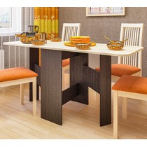 Стол-тумба СТ-1 (дуб молочный/дуб венге)