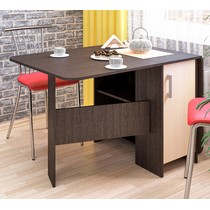 Стол-тумба СТ-4 (дуб венге/дуб молочный)