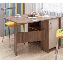 Стол-тумба СТ-4 (ясень шимо темный/ясень шимо светлый)