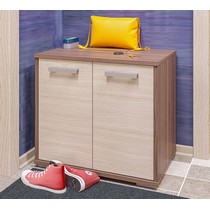 Тумба для прихожей Т-60 (ясень шимо темный/ясень шимо светлый)