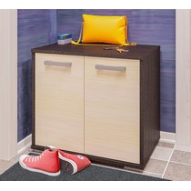 Тумба для прихожей Т-60 (дуб венге/дуб молочный)