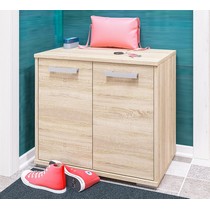 Тумба для прихожей Т-60 (дуб молочный)