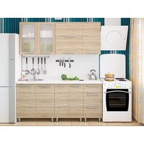 Модульная кухня Дельта-10 дуб сонома