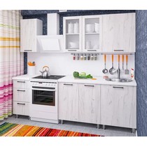 Модульная кухня Дельта-13 дуб крафт светлый