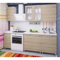 Модульная кухня Дельта-13 дуб сонома