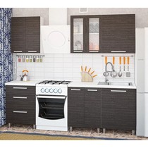 Модульная кухня Дельта-15 дуб венге