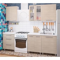 Модульная кухня Дельта-15 ясень шимо светлый