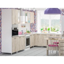 Модульная кухня Дельта-5 дуб крафт серый