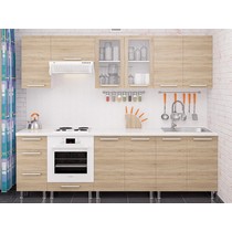 Модульная кухня Дельта-8 дуб сонома