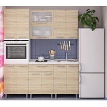 Модульная кухня Дельта-9 дуб сонома