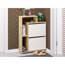 Обувница ОБ-6 крафт золотой / белый