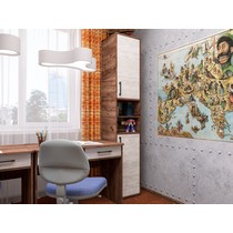 Пенал приставной ПП-3 (Табак / Артвуд)