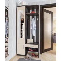 Прихожая ПР-1 дуб венге / молочный