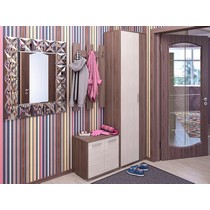 Прихожая ПР-13 ясень шимо темный / светлый