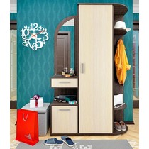 Прихожая ПР-4 дуб венге молочный (лев.)