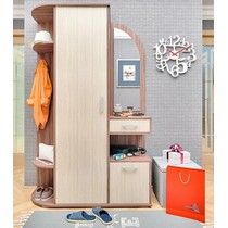 Прихожая ПР-4 ясень темный / светлый (прав.)