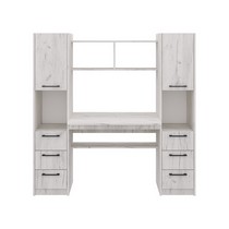 Стол компьютерный Фронда-5 (Крафт светлый) с 6 ящиками