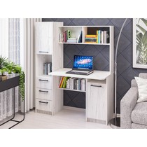 Стол компьютерный Фронда-6 (Крафт светлый) с 3 ящиками