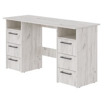 Стол компьютерный Фронда-9 (Крафт светлый) с ящиками