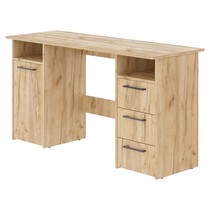 Стол компьютерный Фронда-9 (Крафт золотой) с тумбой и ящиками