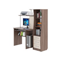 Стол компьютерный СК-28 (Ясень темный/Ясень светлый)