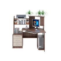 Стол компьютерный СК-39 (Ясень темный/Ясень светлый)