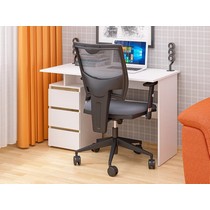 Стол письменный с ящиками СК-63 белый/крафт золотой