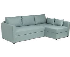 Диван 3-х местный угловой Тилаус ДП Twist 15 (mint-grey)
