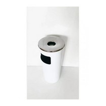 Корзина для бумаг с пепельницей 250Н (белый)