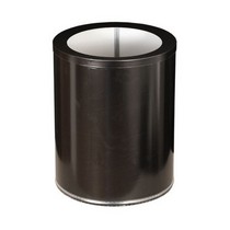 Корзина для бумаг низкая 250 (черный)
