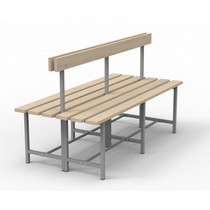 Скамья двойная со спинкой СТ-5-2