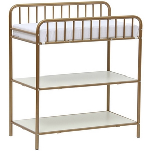 Стол для пеленания Polini kids Vintagе 1180 (золотистый)