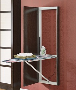 Панель с зеркалом со встроенной гладильной доской Тип-1