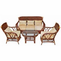 Комплект для отдыха Андреа (Andrea) тёмный орех