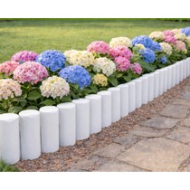 Бордюр садовый Лесок 1 шт (белый)