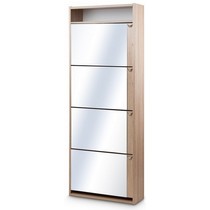 Обувница К-4S (зеркальная) дуб сонома