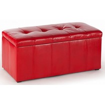 Пуф Парма-3 красный