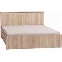 Кровать двуспальная Sherlock 42.2 с подъемным механизмом 160х200 (дуб сонома)