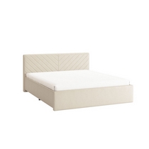 Кровать 1.6 Сандра 2, (1730х2130х920) крем (велюр)