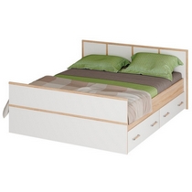 Кровать Сакура 140х200 см Light с проложками ДСП