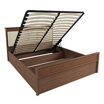 Кровать с подъемным механизмом Ливорно ЛКР-1 160х200 (орех)