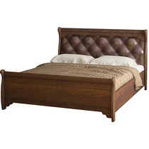 Кровать 677 Флоренция (дуб оксфорд) 160х200 см