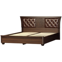 Кровать 180х200 см 200 Лючия (дуб оксфорд)